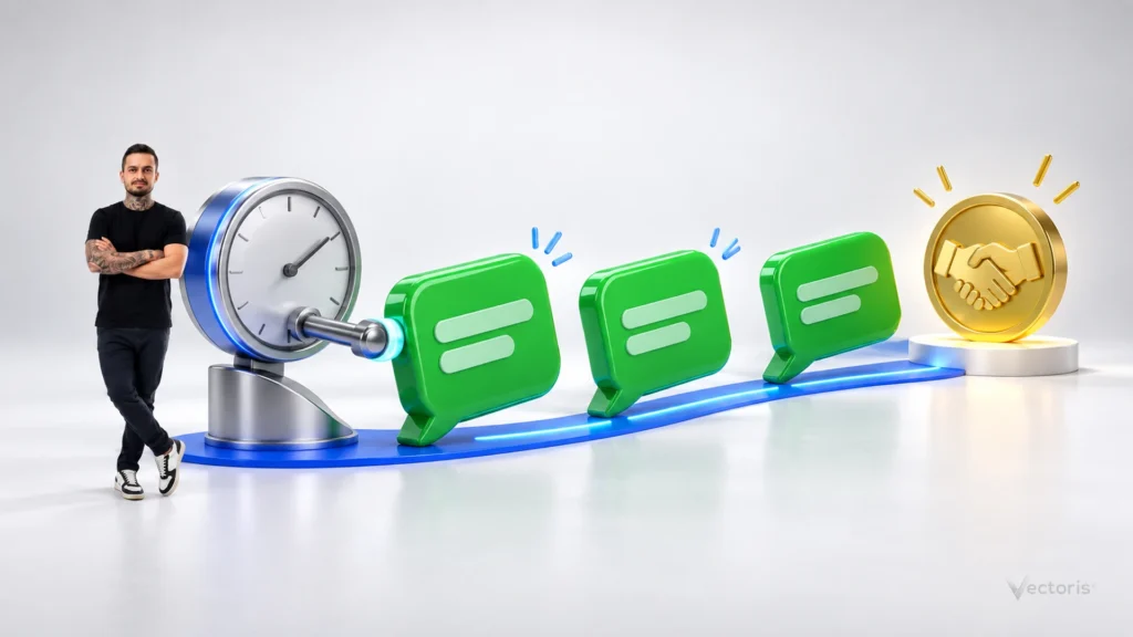 Como fazer follow-up pelo WhatsApp sem depender da memória do vendedor